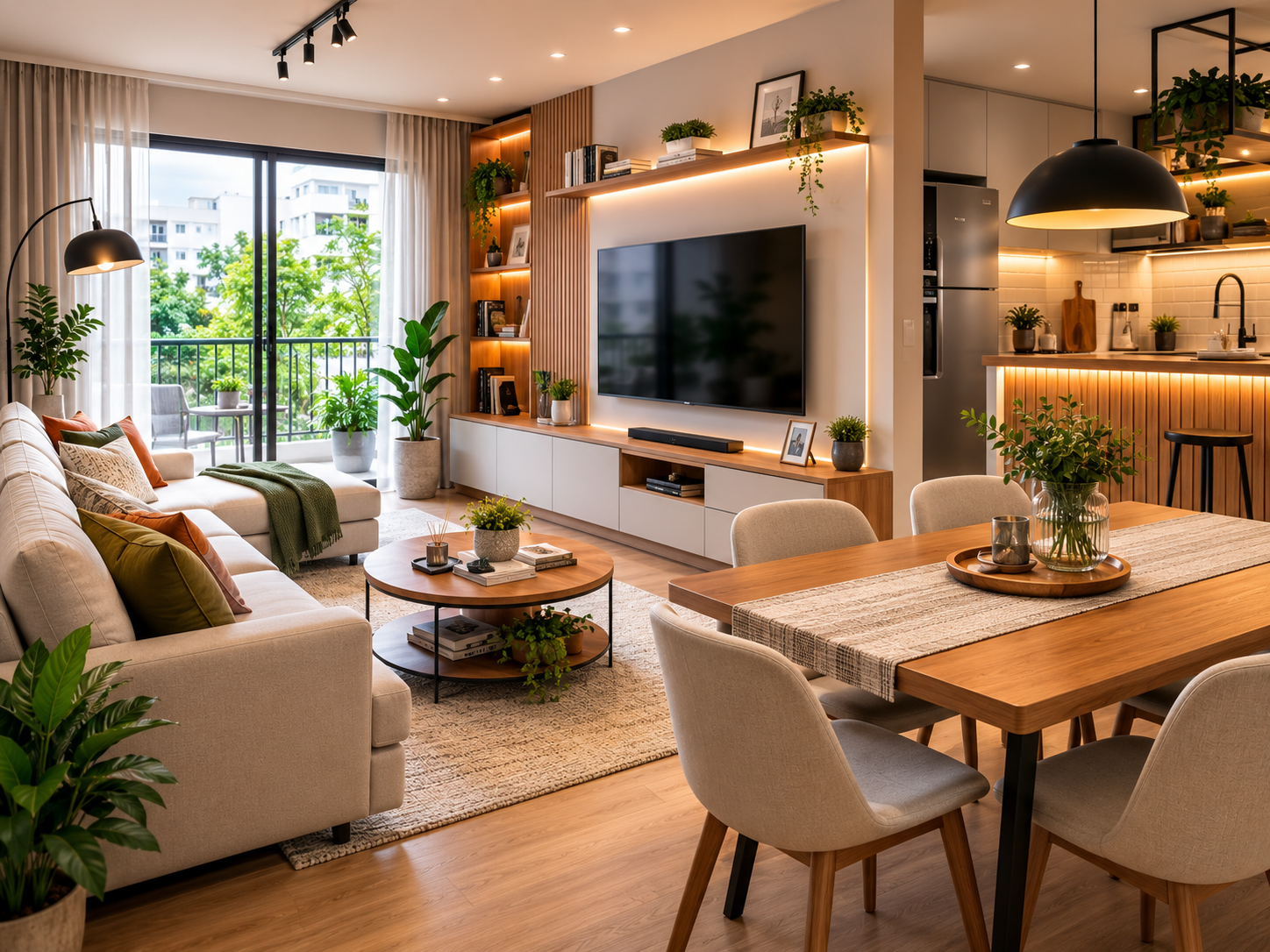 Projeto de arquitetura de interiores residencial