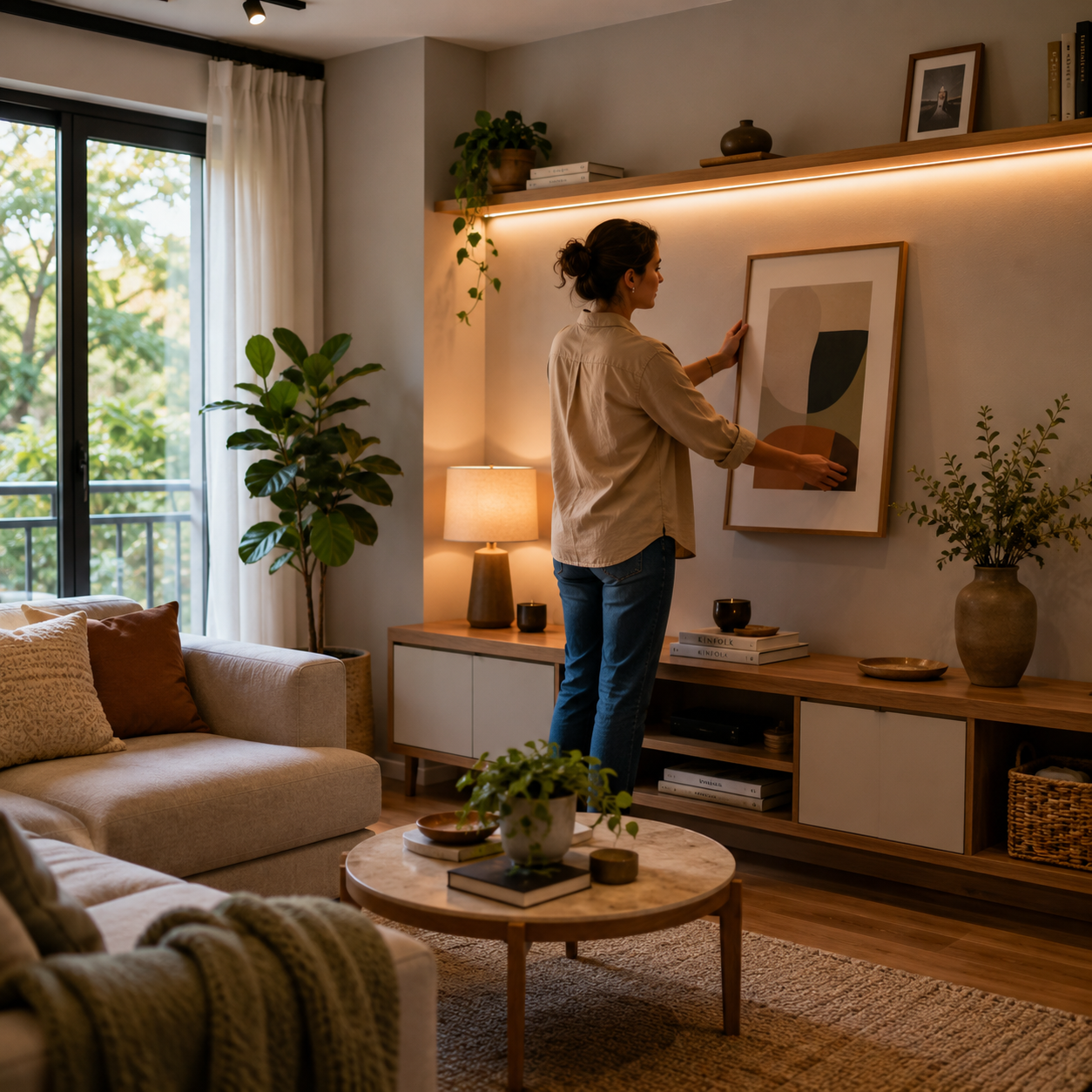 Projeto de arquitetura de interiores residencial